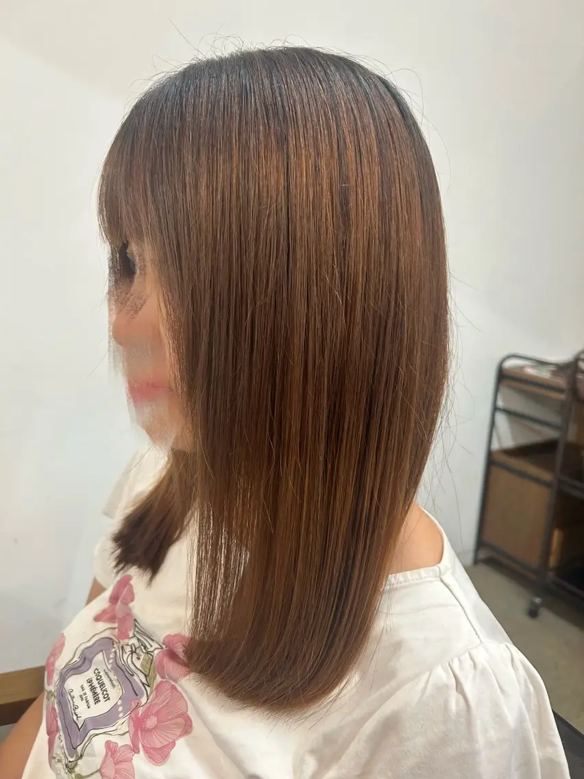 ロング 石灘夢都美 /暖色カラーのヘアスタイル