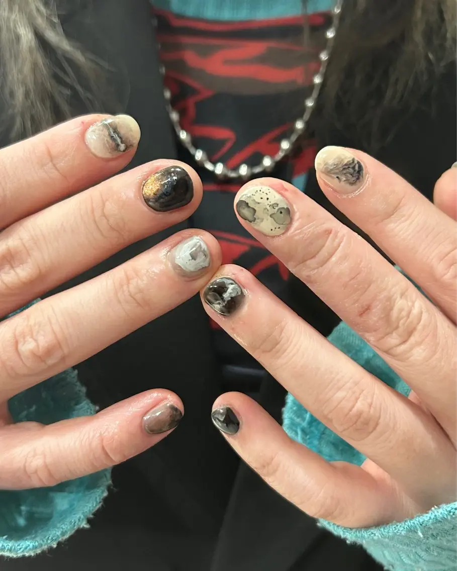 ネイル ハンドネイル フットネイル ASA nail / アート☀︎ニュアンスのネイルデザイン
