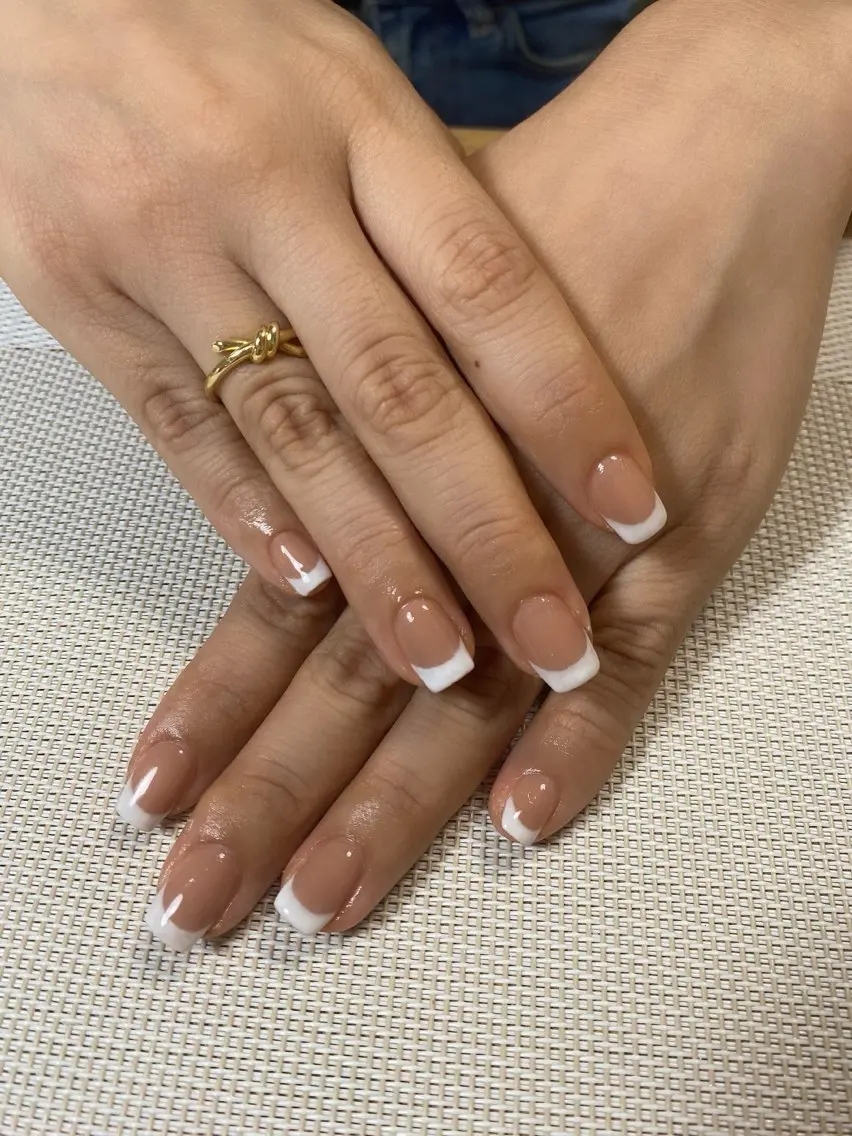 ネイル フレンチネイル KONDO RIHO♡のネイルデザイン