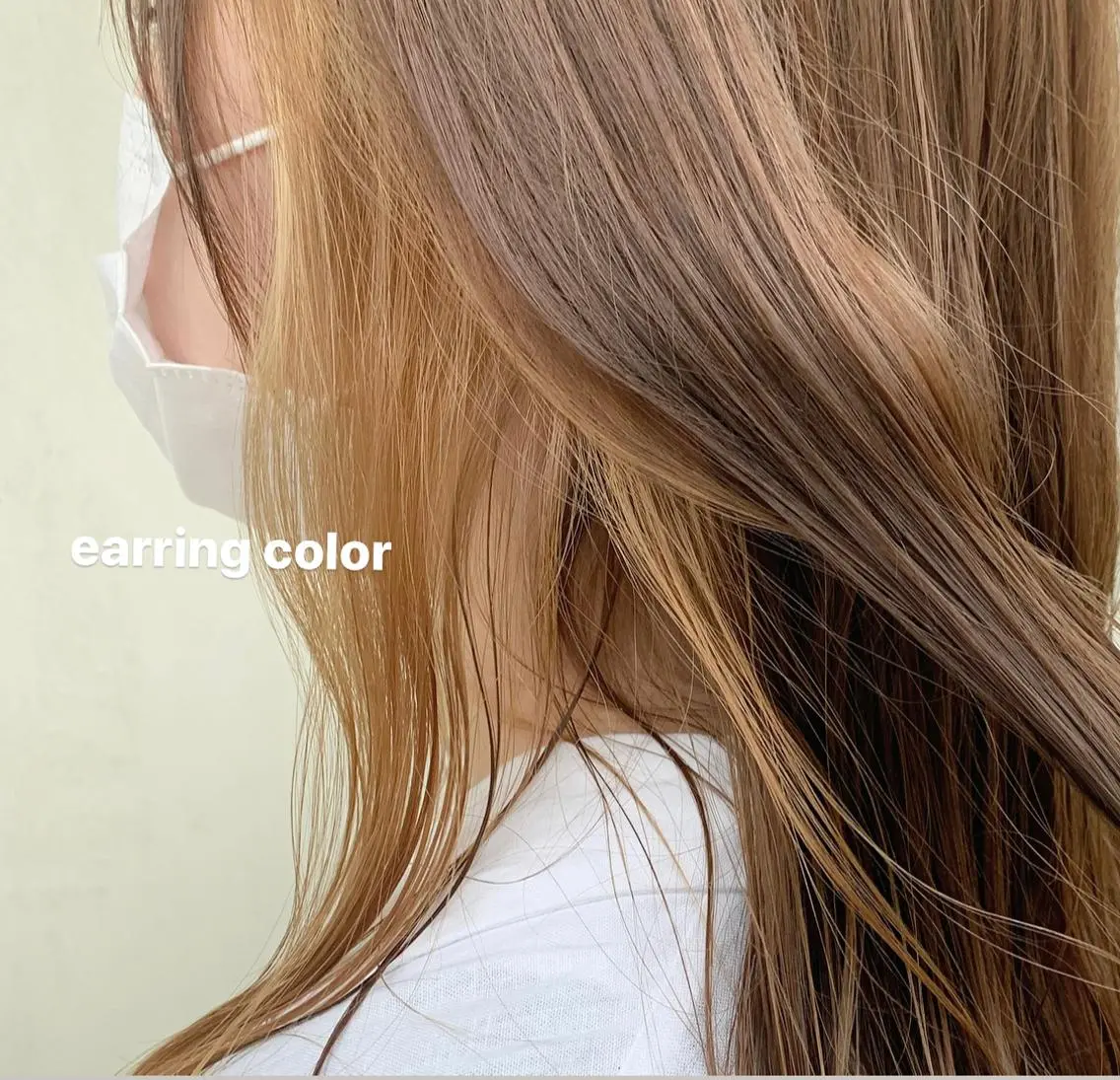 ロング カラー ブリーチなしWカラー /レイヤー🎀マリノのヘアスタイル