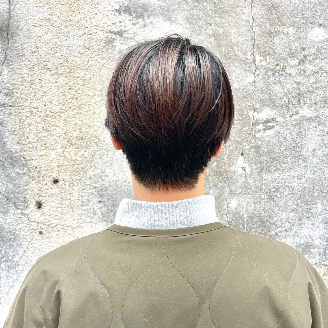 ショート 髪質改善ストレート 脱白髪染め yukaのヘアスタイル