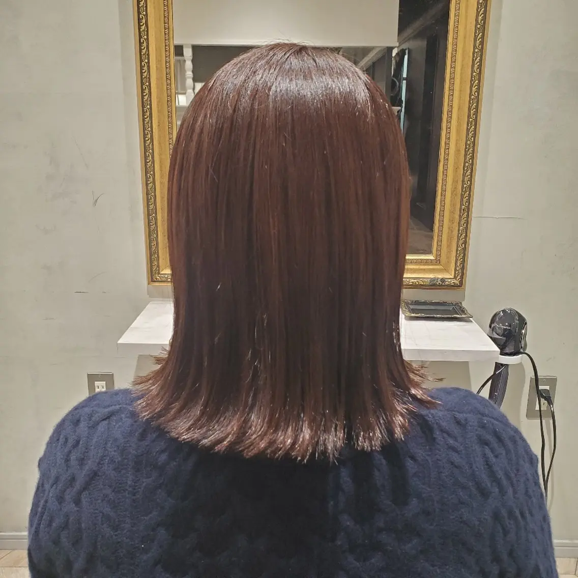 ミディアム カラー ラベンダーカラー ラベンダーピンク ピンクカラー TriumpH天王寺 Makoのヘアスタイル