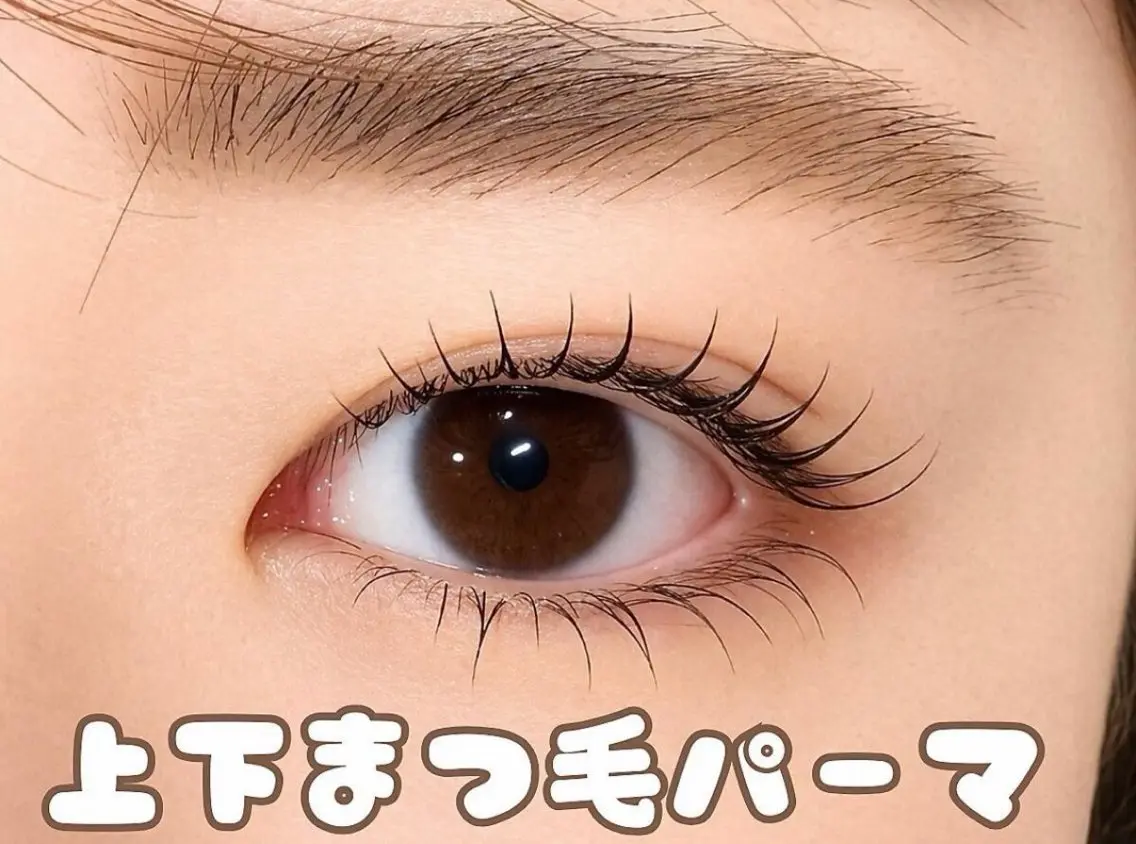 当日予約大歓迎♡🎀上下まつ毛パーマ🎀コーティング仕上げ有り◎の写真