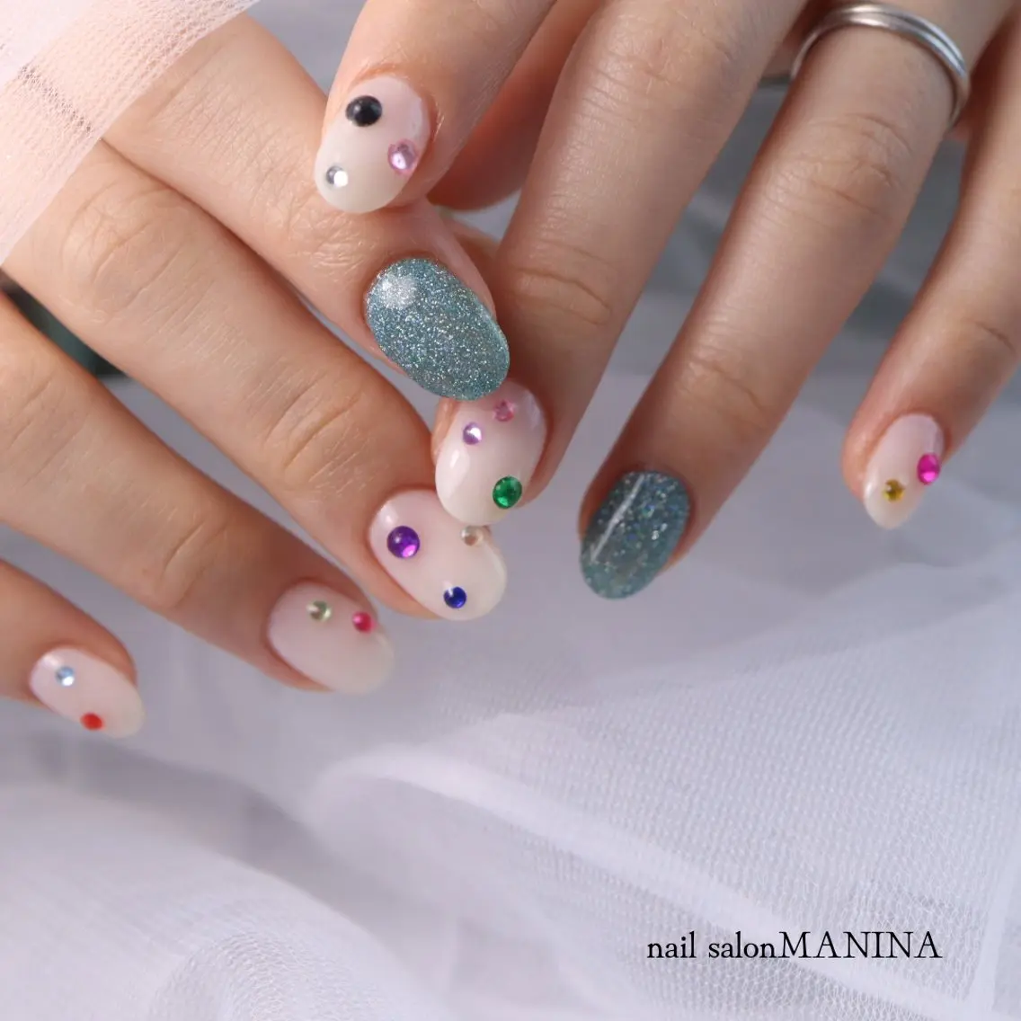 ネイル nailsalon Manina齋藤愛美のネイルデザイン