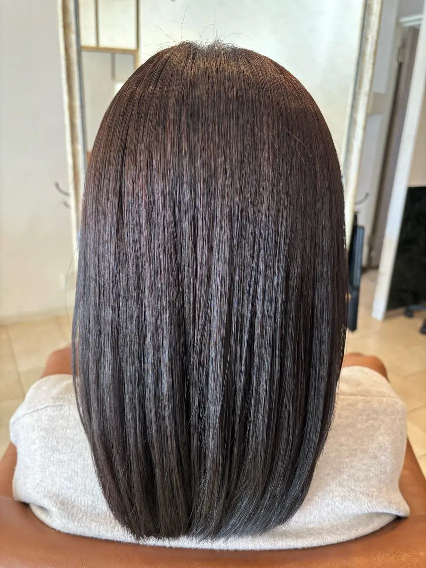 カラー 沖本 あやののヘアスタイル