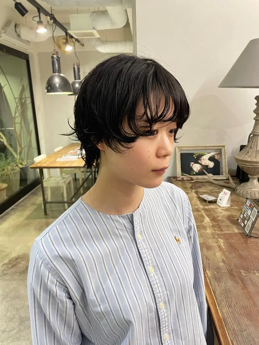 ショート 沼田 彩虹のヘアスタイル