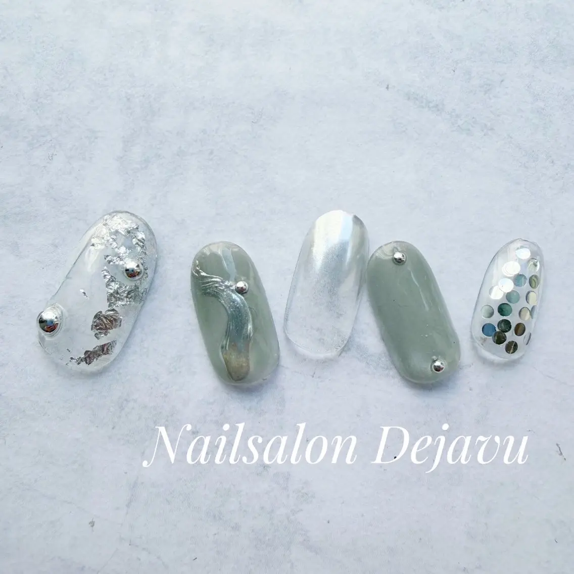 ネイル ハンドネイル Nail salon Dejavu 🌿のネイルデザイン
