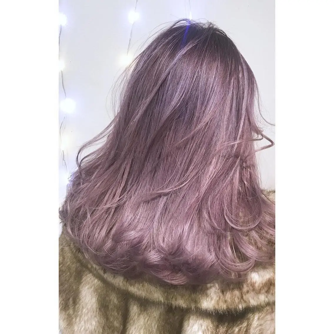ロング カラー ピンクカラー ピンクパープル パープルカラー 似合わせ提案サラ艶♡ 彩華のヘアスタイル