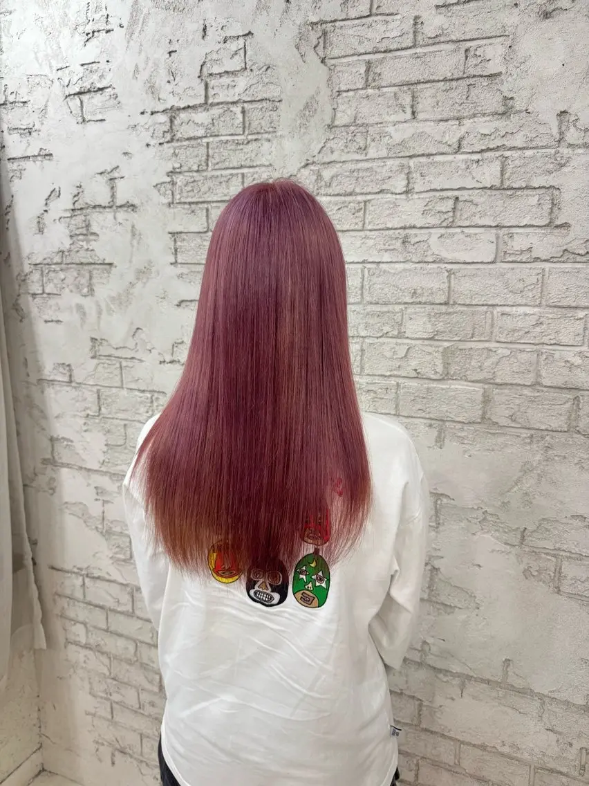 ロング カラー ヘアカラー ブリーチ/ハイトーン /🩶RENA🩶のヘアスタイル