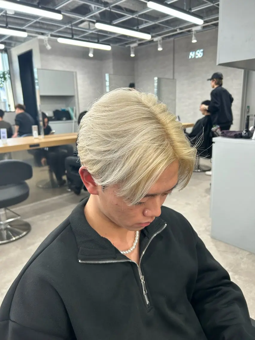 カラー メンズ イケメン製造機 🔥上原沙羅🔥のヘアスタイル