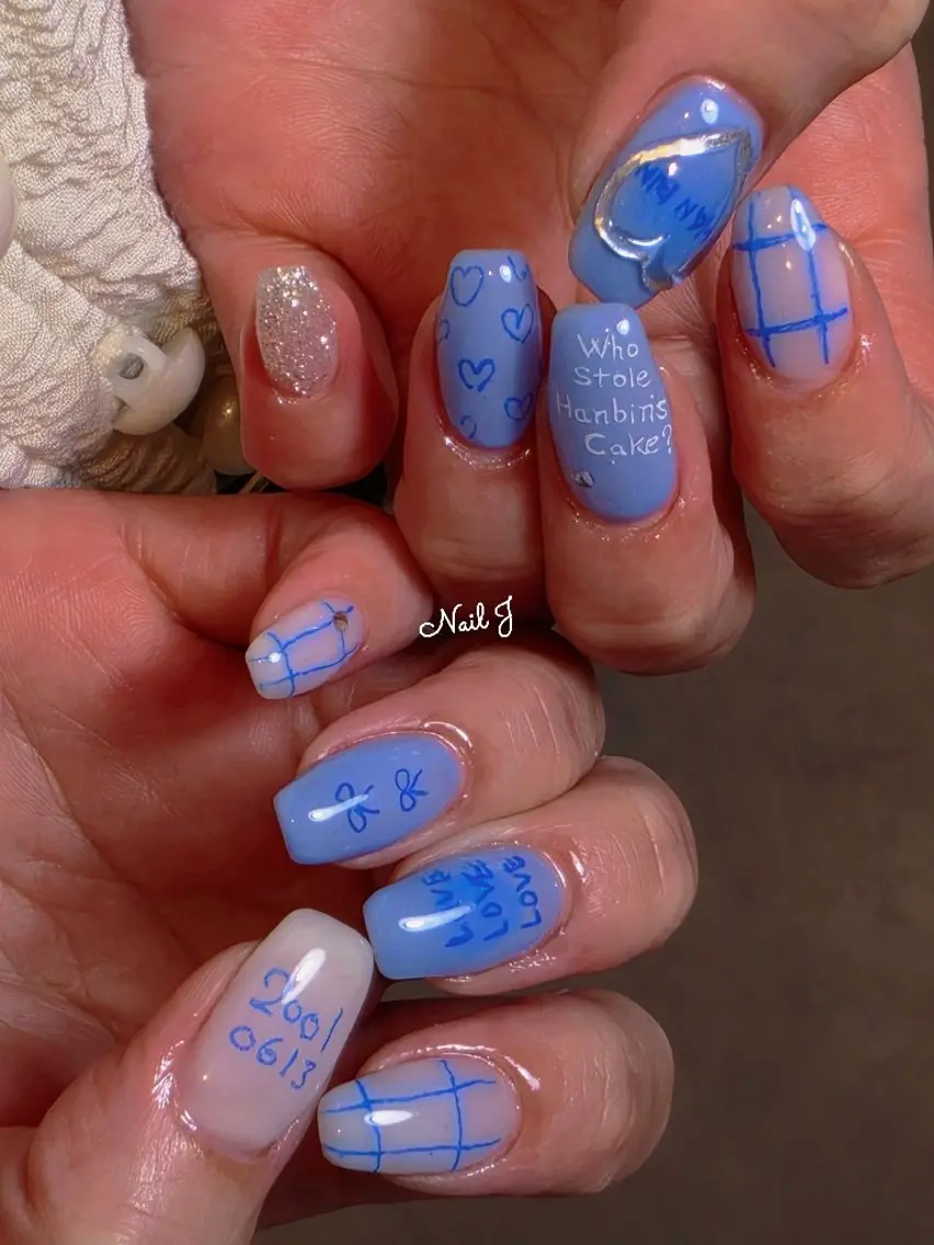 ネイル 韓国ネイル ハンドネイル Nail Jのネイルデザイン