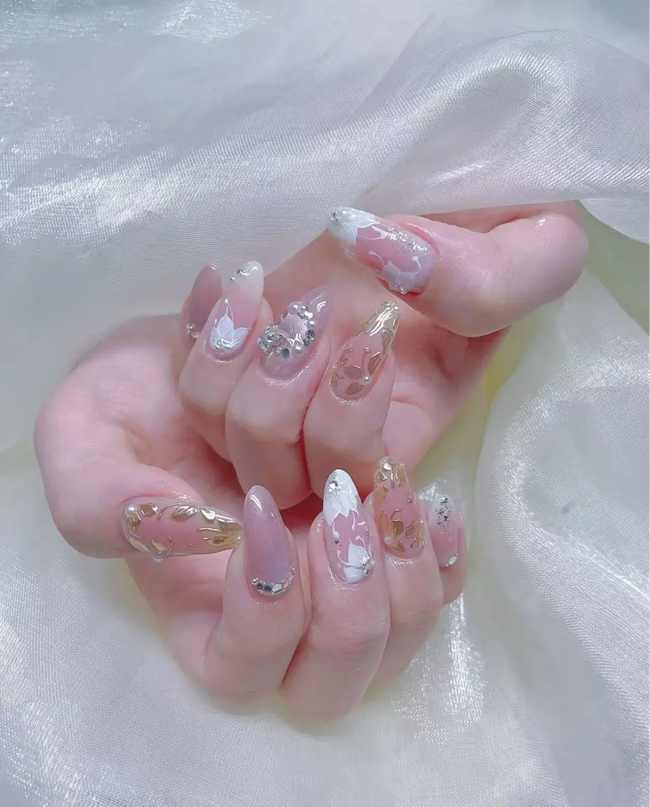 ネイル ラベンダー💖日暮里 ルル💖ネイルのネイルデザイン