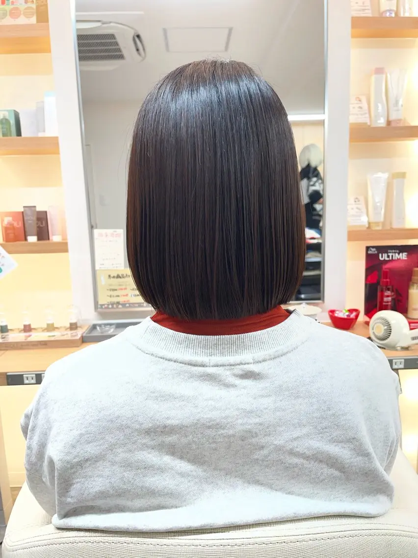 木曜日限定✨ 縮毛矯正×カットの写真
