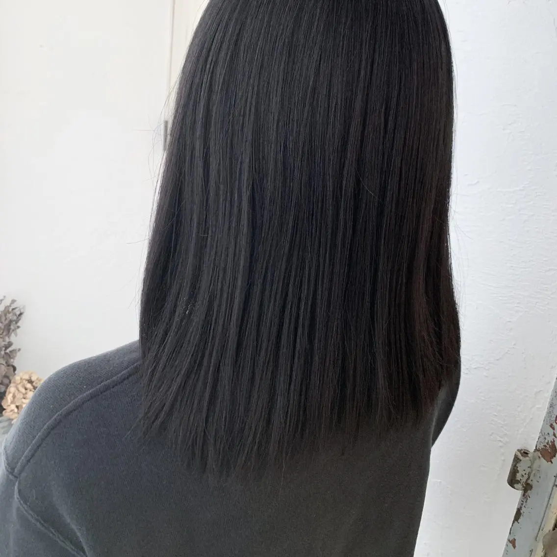 セミロング カラー fio マナミのヘアスタイル