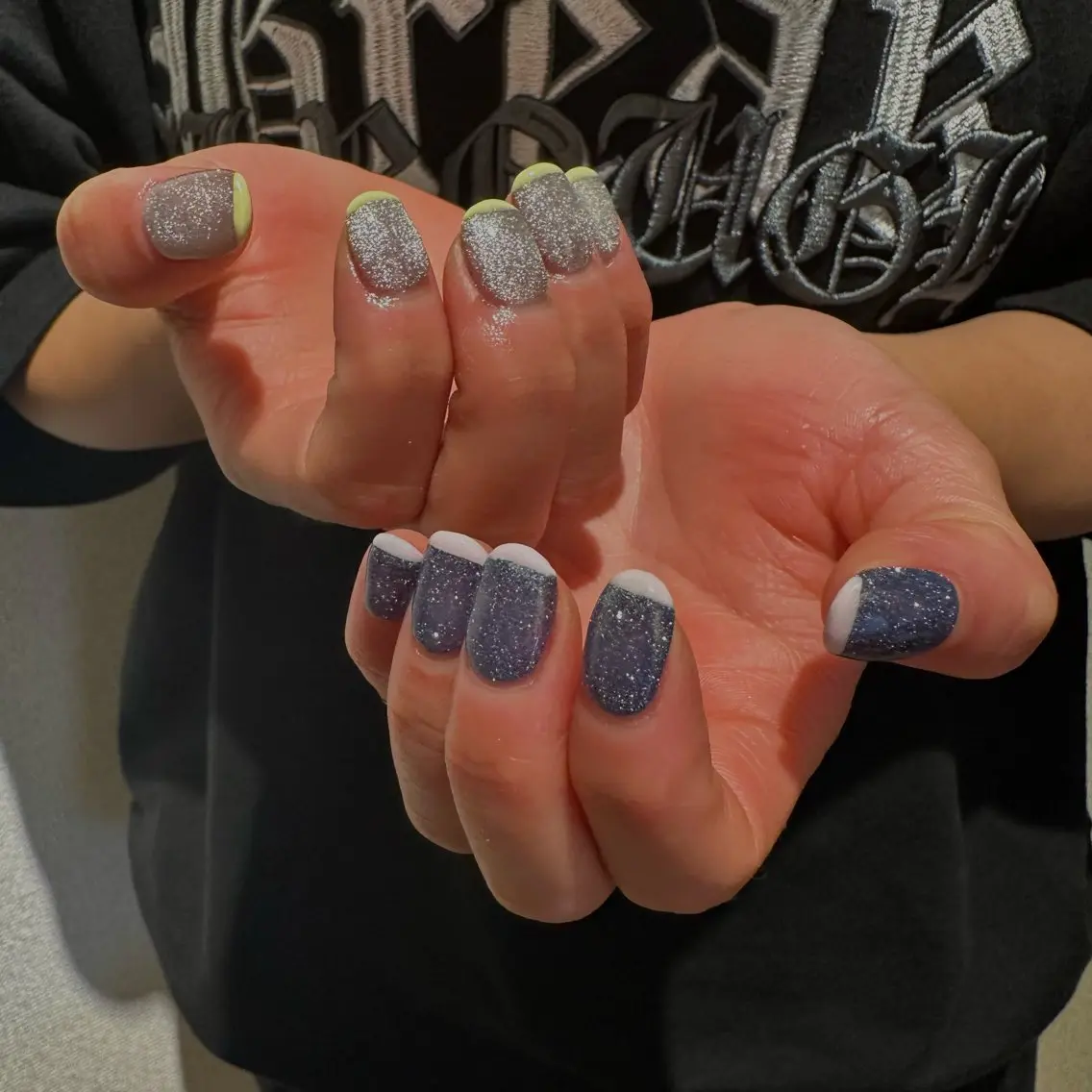 ネイル フラッシュネイル マグネットネイル ハンドネイル nailsalon nuit.のネイルデザイン