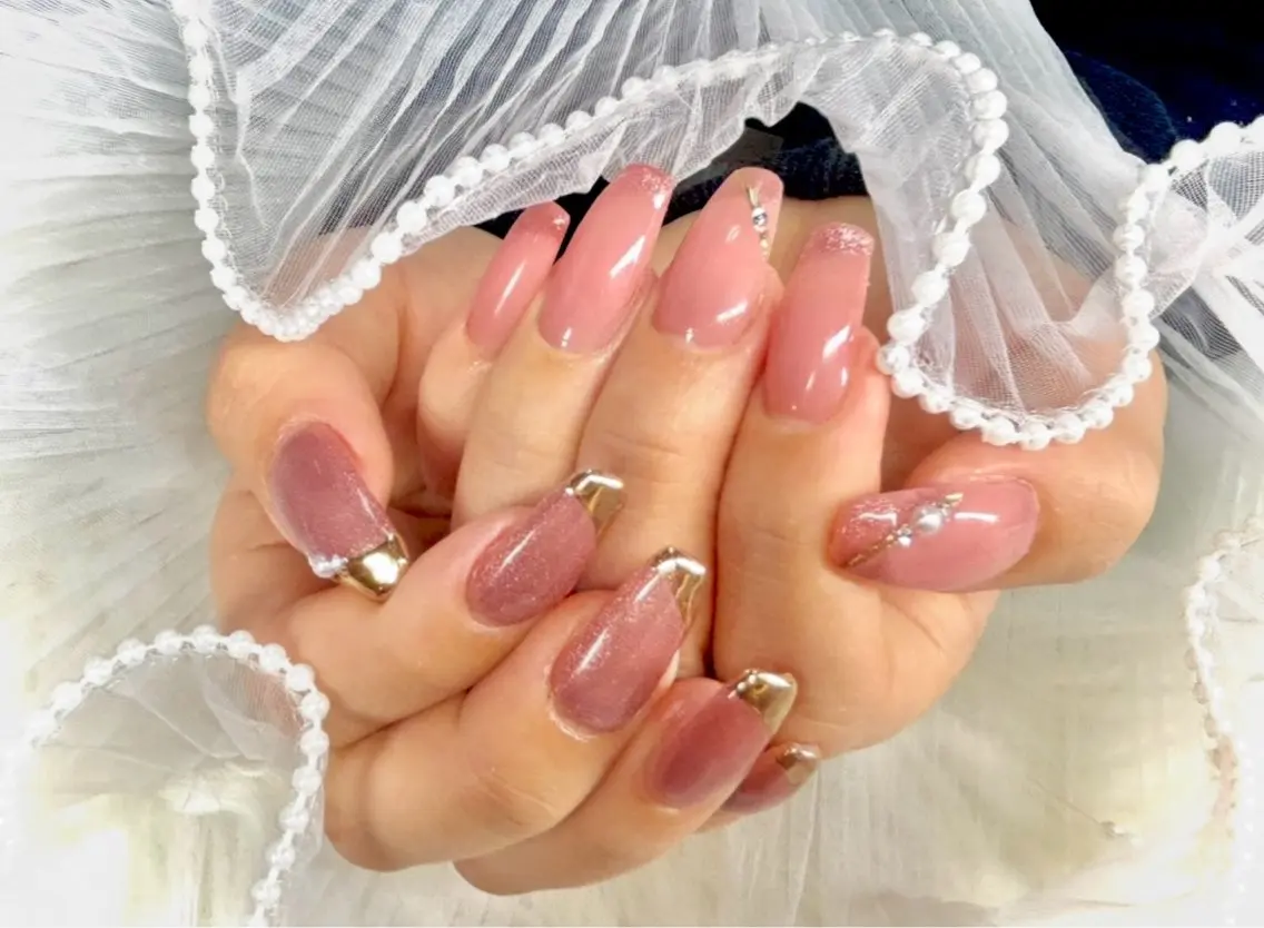 ミディアム フットネイル GGhouse narumiのネイルデザイン
