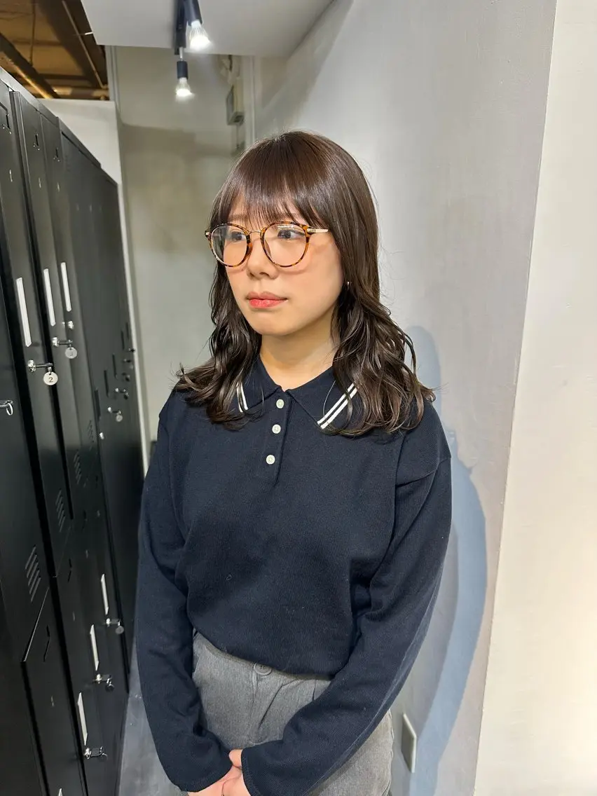 カラー ブラウンカラー ショコラブラウン ［HOI］ ユウキのヘアスタイル