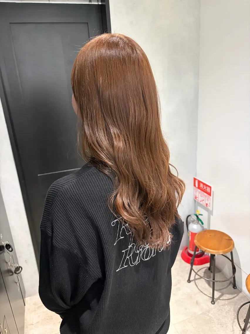ロング カット ヘアカラー FUJII MARINのヘアスタイル