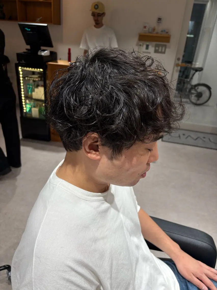 パーマ メンズ メンズパーマ iroha/ n.w.h🎀のヘアスタイル