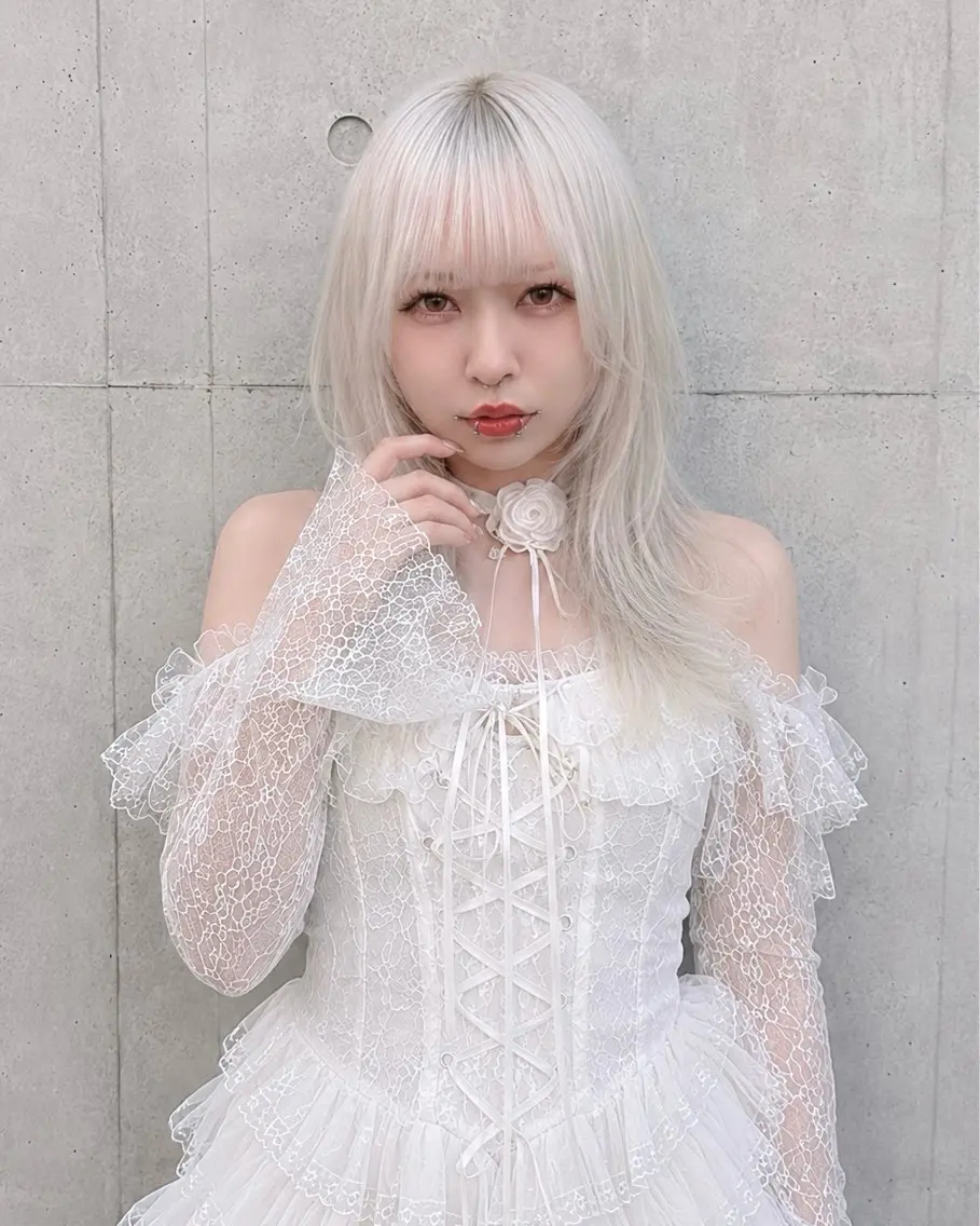 ロング カラー ヘアカラー 🌙町田色落ち特化 🌙れいのヘアスタイル