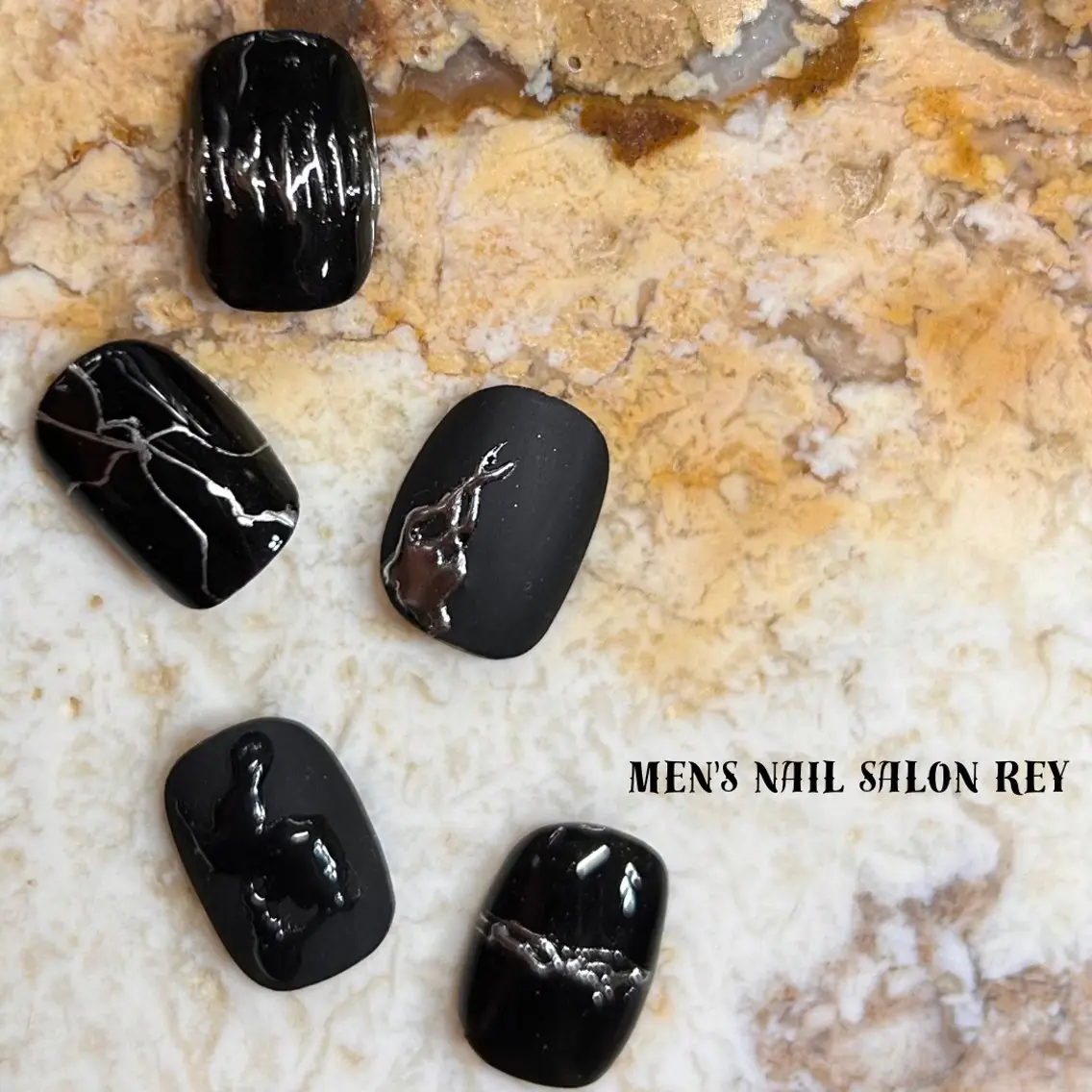 ネイル ハンドネイル men's nail salon Reyのネイルデザイン