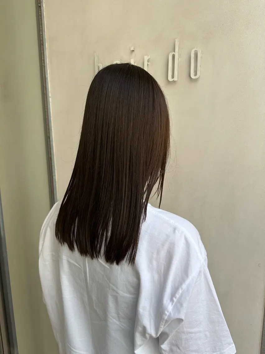 ロング カラー トリートメント 五十嵐 美玖のヘアスタイル