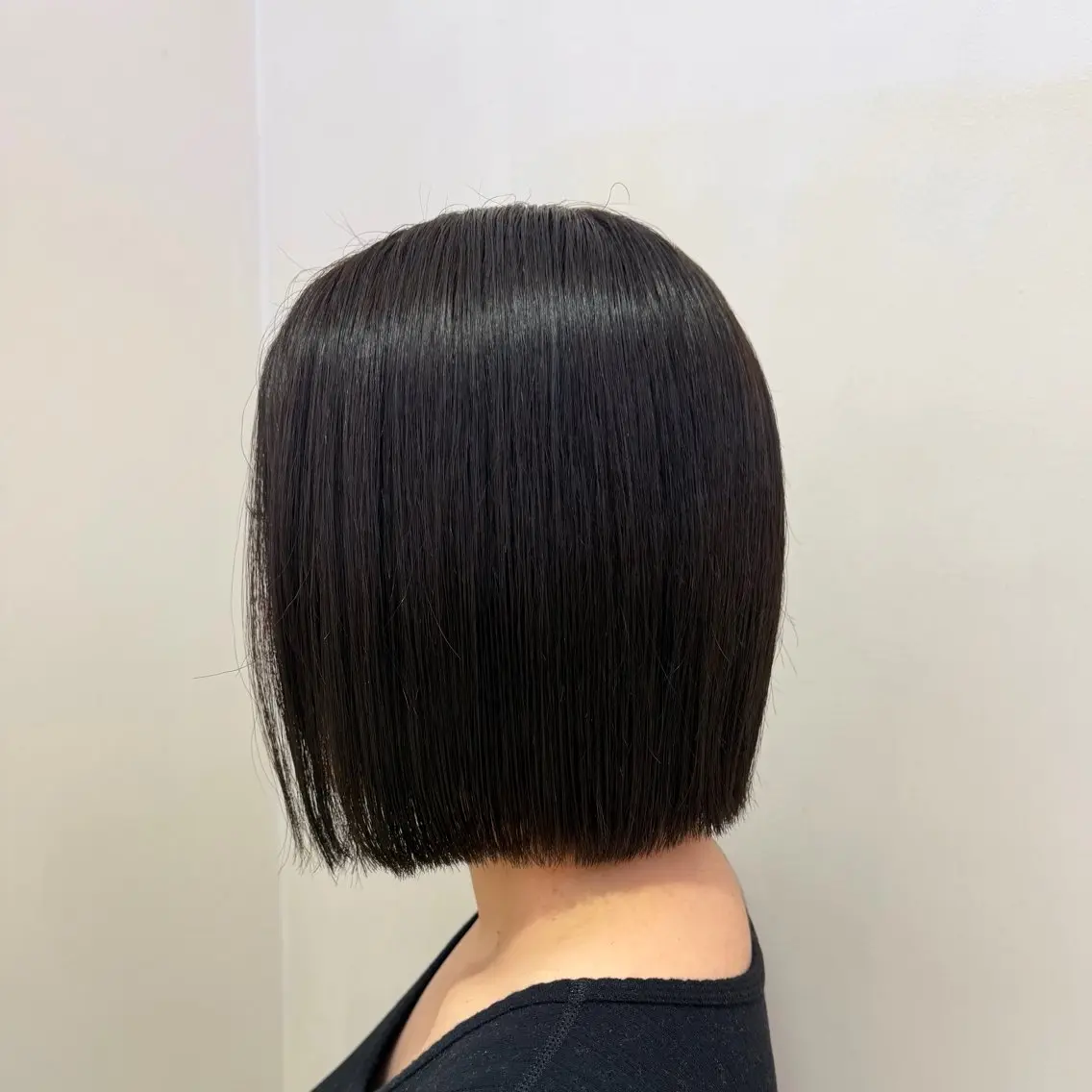ショート 切りっぱなしボブ ボブ 透明感カラー🫧 韓国ヘア/タマキ🎀のヘアスタイル