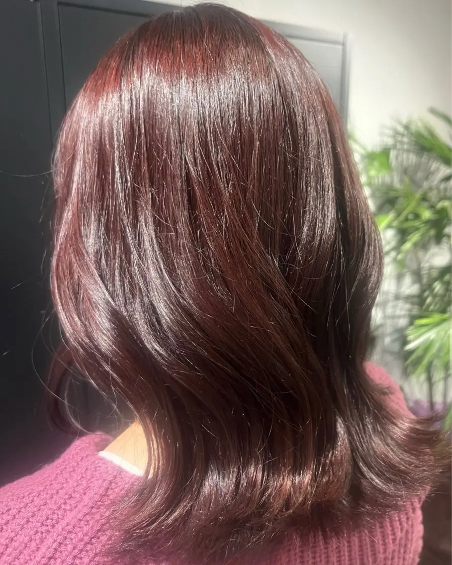 ミディアム カラー OON仙台一番町🐬 イメコン美容師AYAのヘアスタイル