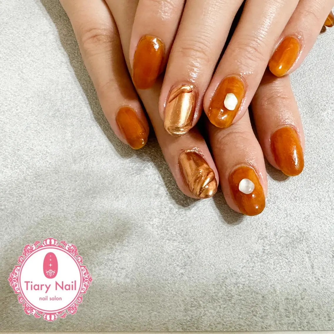 ネイル tiarynail K K🐼のネイルデザイン