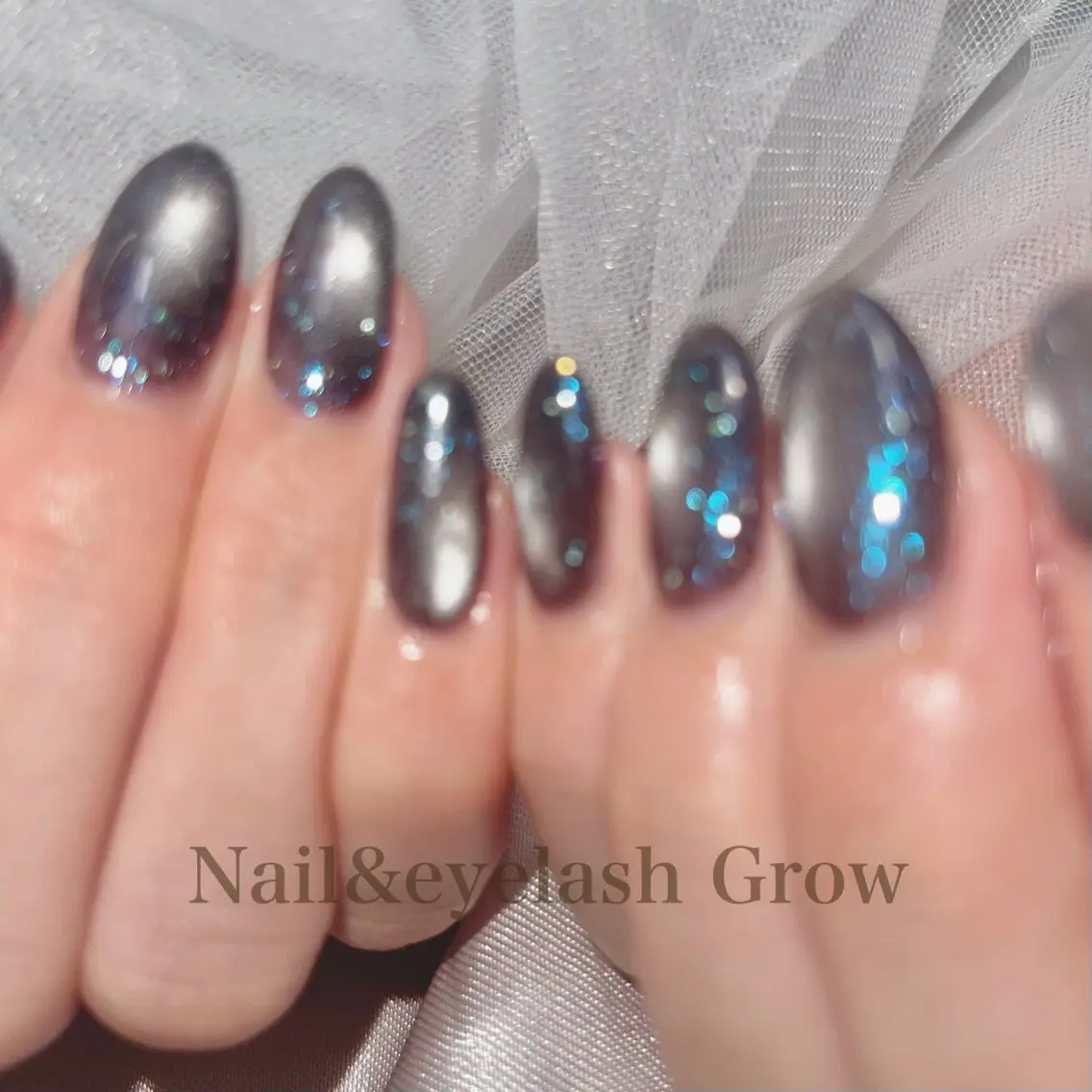 ネイル マグネットネイル ハンドネイル Nail&eye Growみほのネイルデザイン