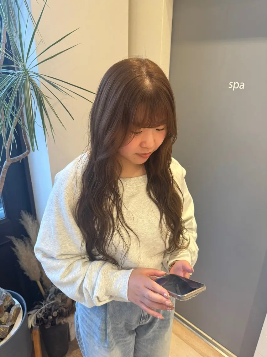 人気No.1 垢抜けカット＋透明感カラー＋トリートメント✂️🤍✨の写真