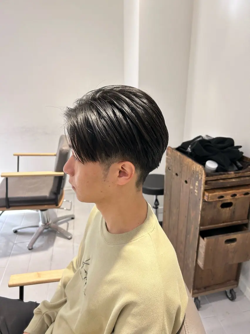 メンズ カット レイヤーカット⛓ hina🩶のヘアスタイル
