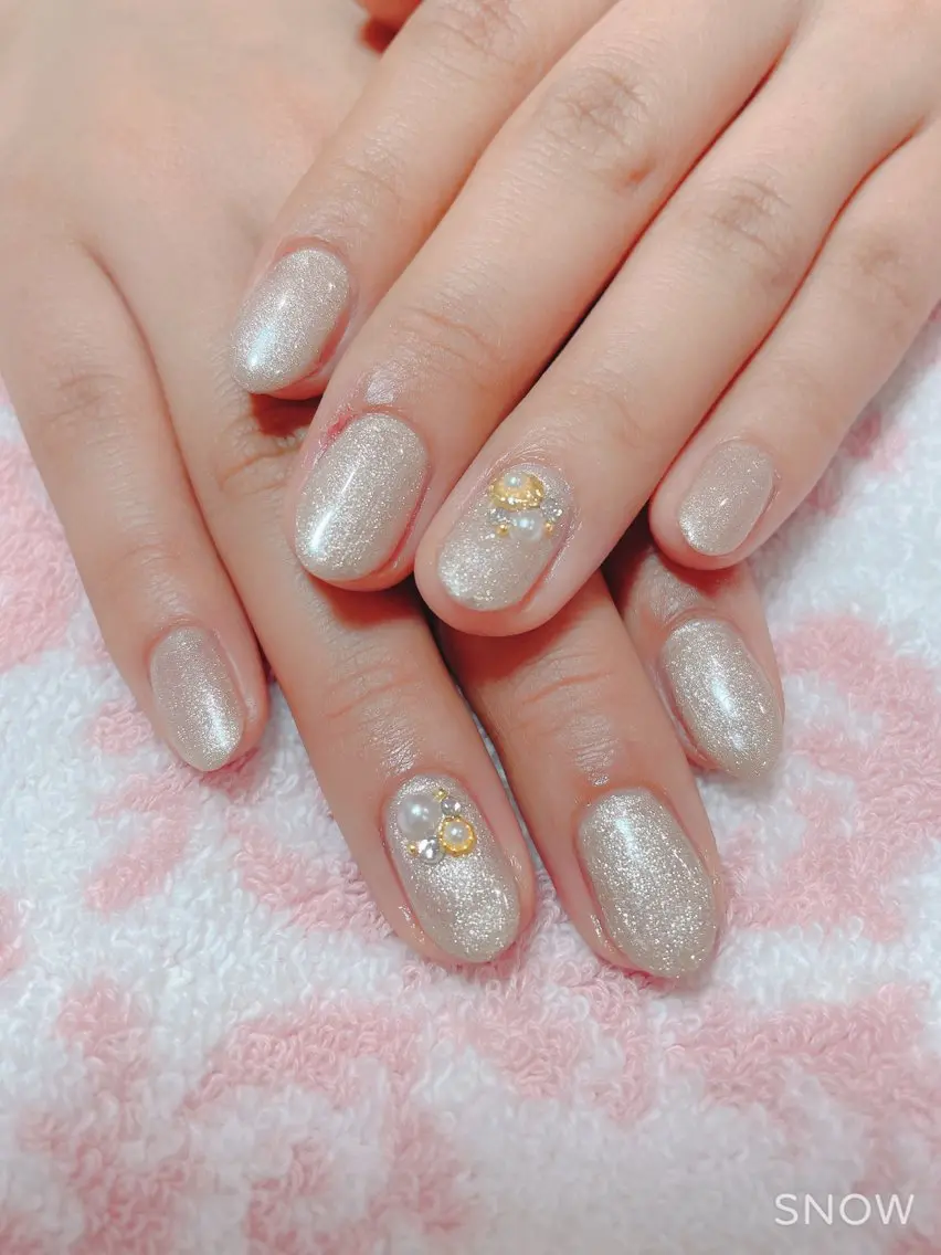 ネイル アートネイル ワンカラーネイル nails bunnyのネイルデザイン