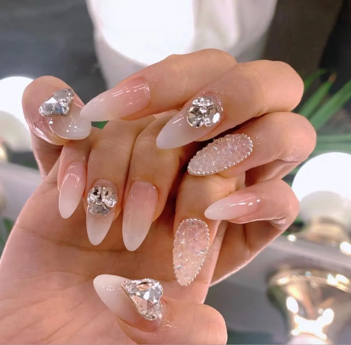 ネイル アートネイル 長さ出し フラッシュネイル フレンチネイル ジェルネイル kana nailのネイルデザイン