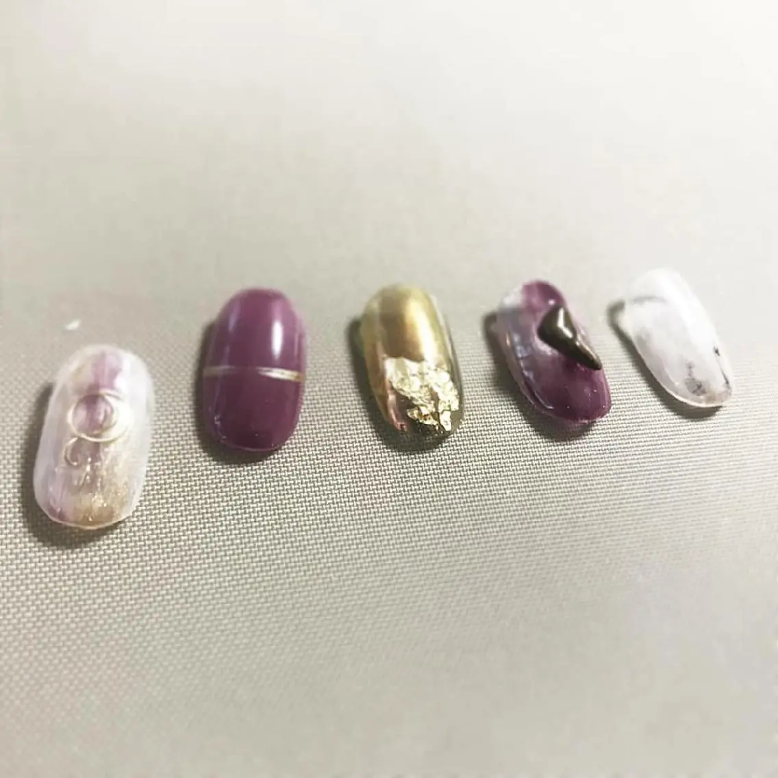 ネイル ニュアンスネイル ハンドネイル ハンドケア lylynail YUUKAのネイルデザイン