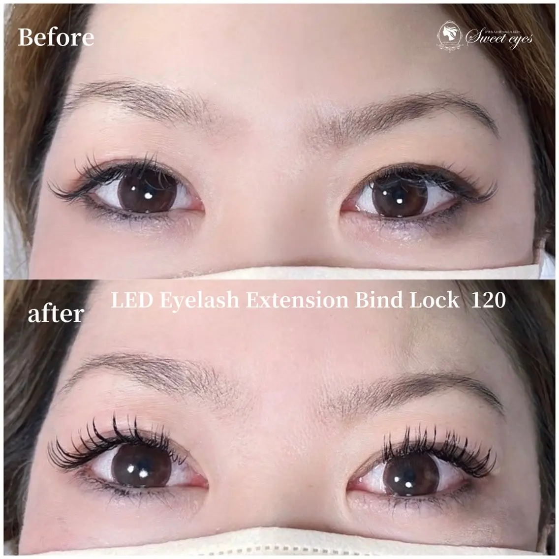マツエク・マツパ バインドロック マツエク Sweeteyes 金山店のマツエク・マツパデザイン