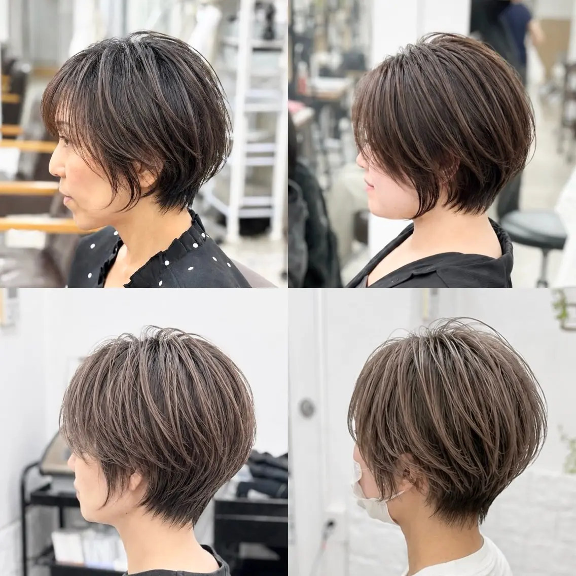 * ✨人気No.1✨似合わせ小顔ショートカット➕トリートメントの写真