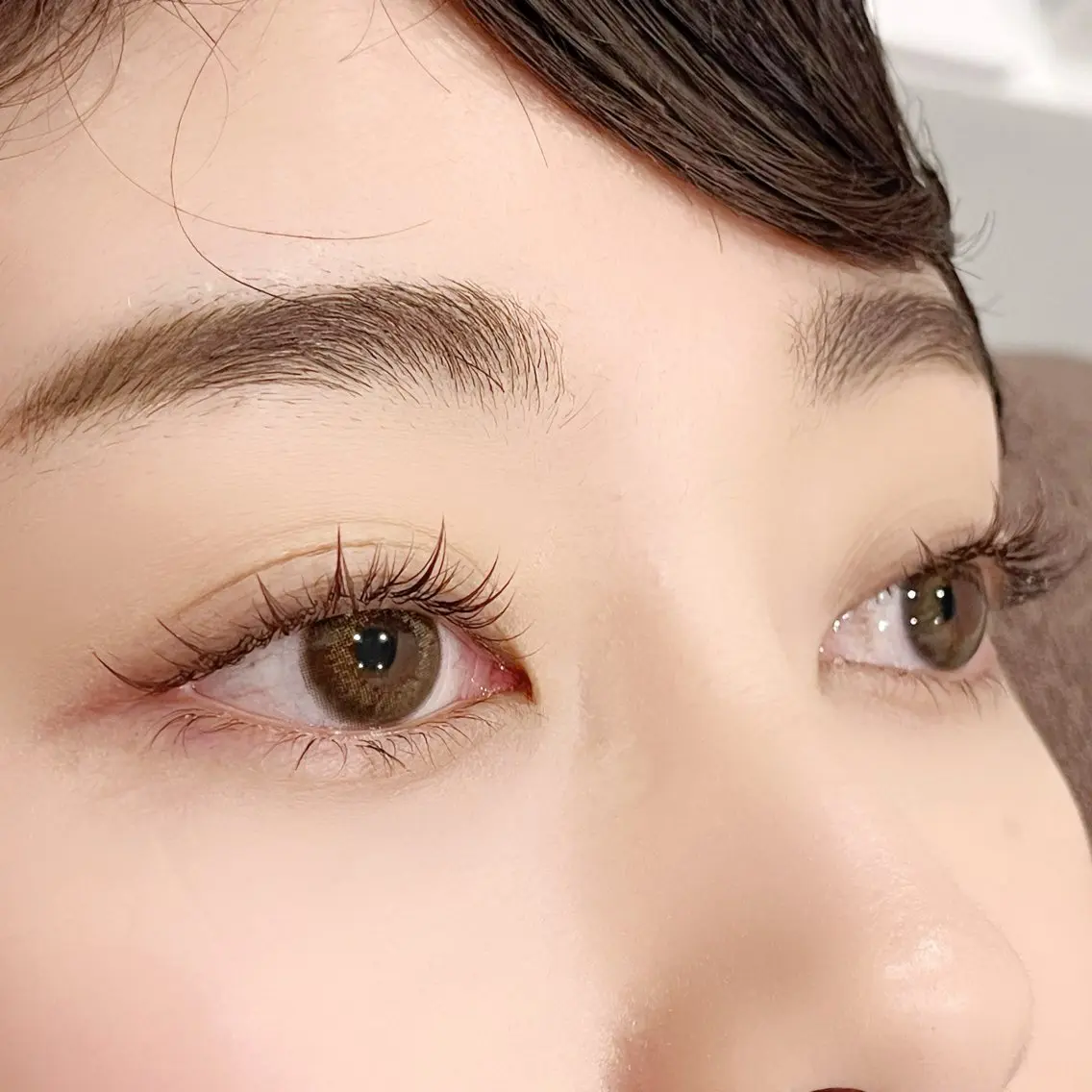 マツエク・マツパ カラーマツエク ワンホンマツエク EYE405 fukuyamaのマツエク・マツパデザイン