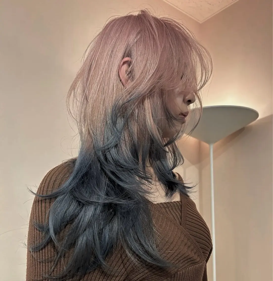 ロング ロング トリートメント ヘアカラー 沼るブリーチカラー アズサ⛓️のヘアスタイル