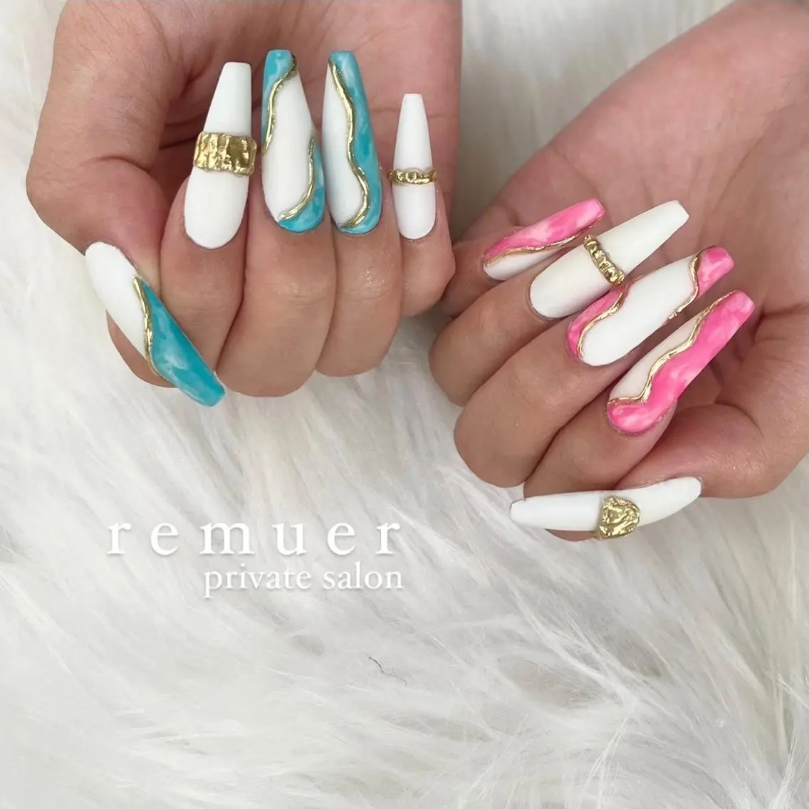 ネイル ハンドネイル nail salon remuerのネイルデザイン