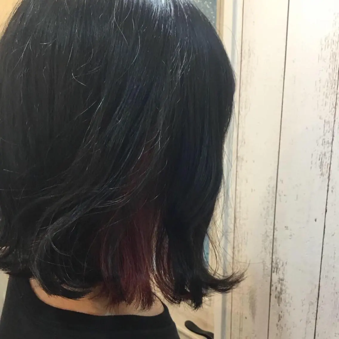 ミディアム カラー embrace エンブレイスのヘアスタイル