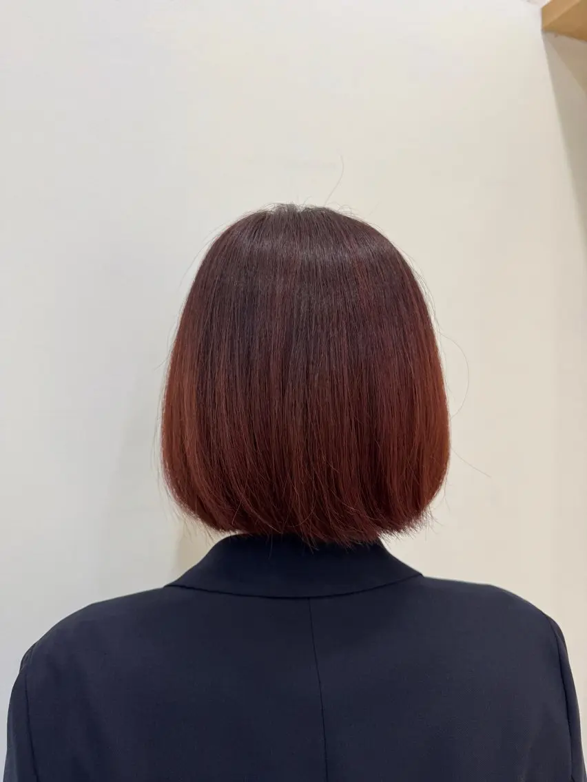 ミディアム カラー ヘアカラー 大塚 しおりのヘアスタイル