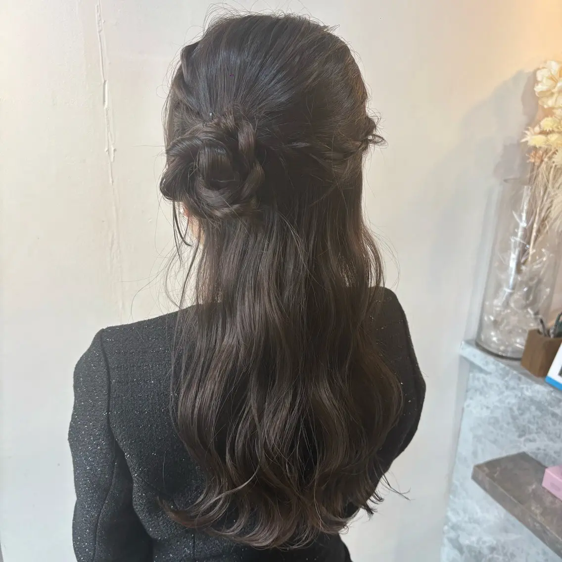 ヘアアレンジ ヘアセット ゆ ののヘアスタイル
