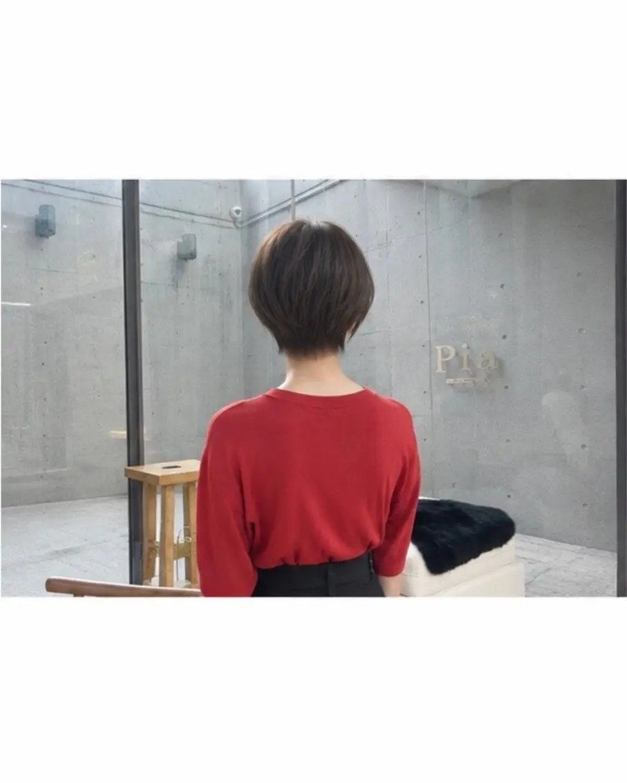 ショート pia 薬院のヘアスタイル