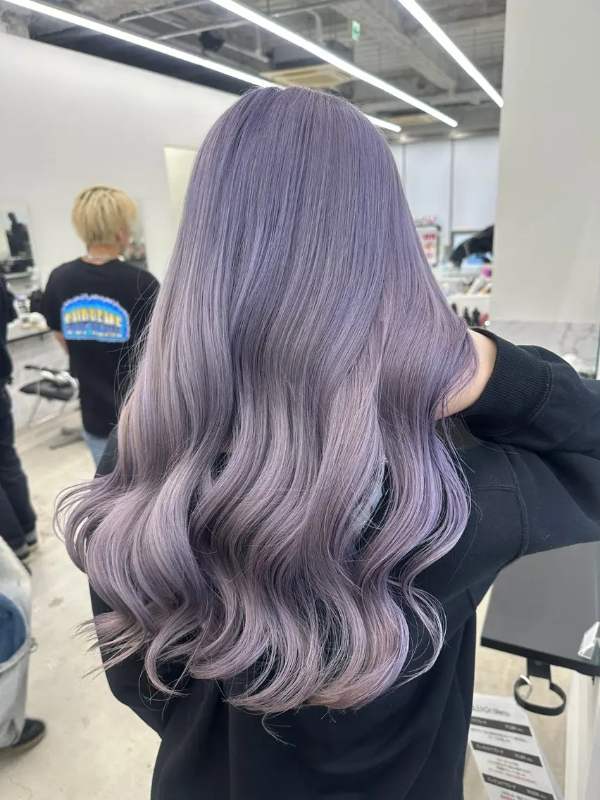 カラー ブリーチ 透明感カラー ハイトーンカラー ヘアカラー ブリーチ/ハイトーン 名古屋栄 リカのヘアスタイル
