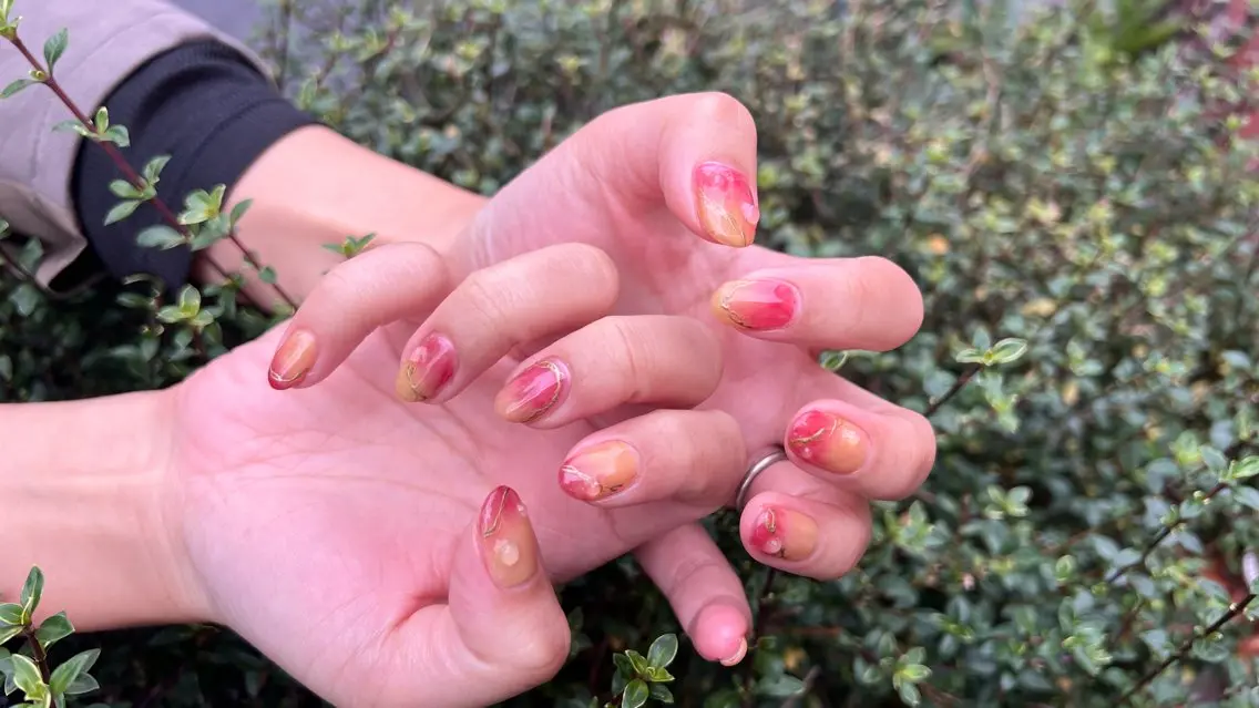 ネイル ジェルネイル ハンドネイル &nudgenail 本多のネイルデザイン