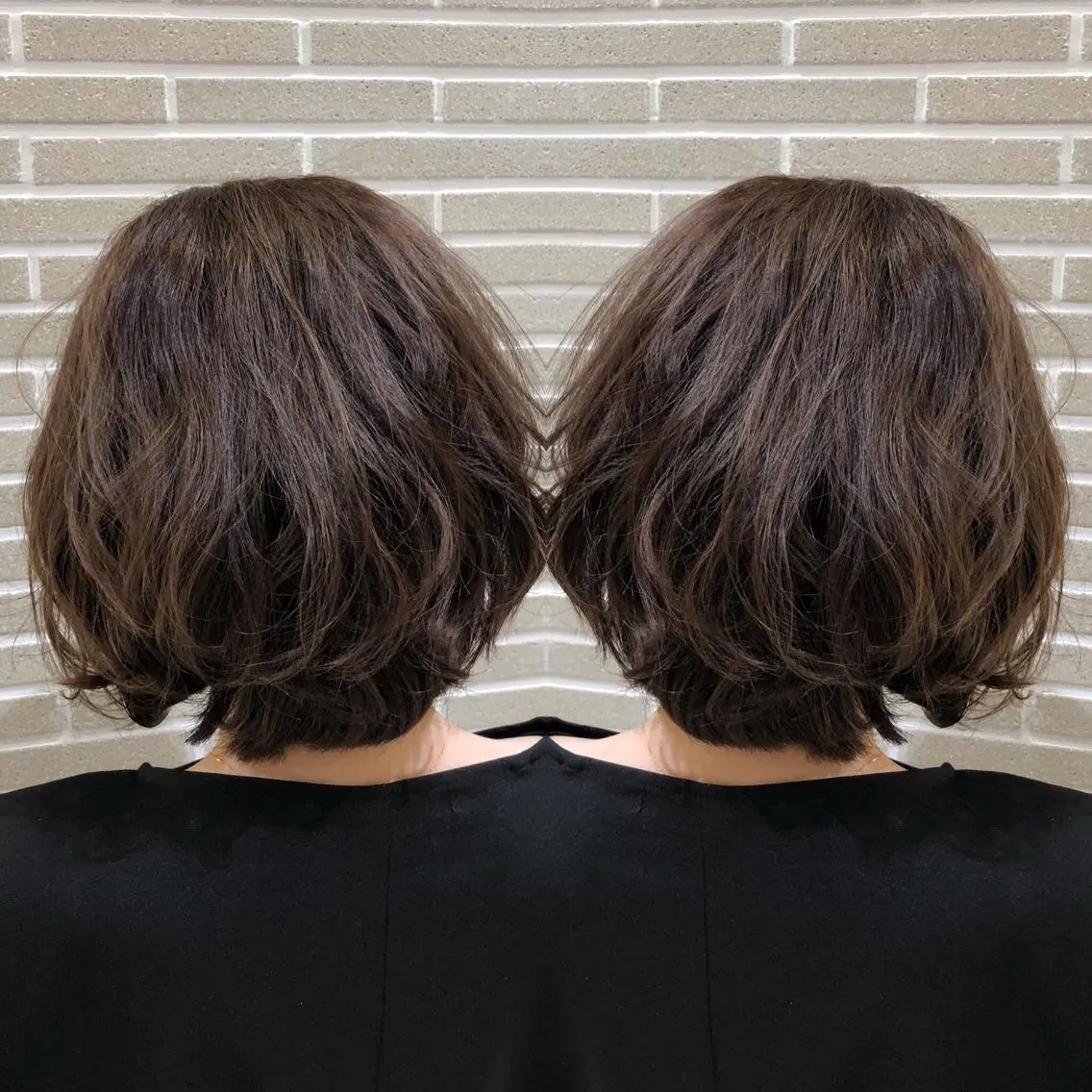 
![ショート カラー ヘアアレンジ ボブ カット ヘアカラー トリートメント 山北 咲子のヘアスタイル