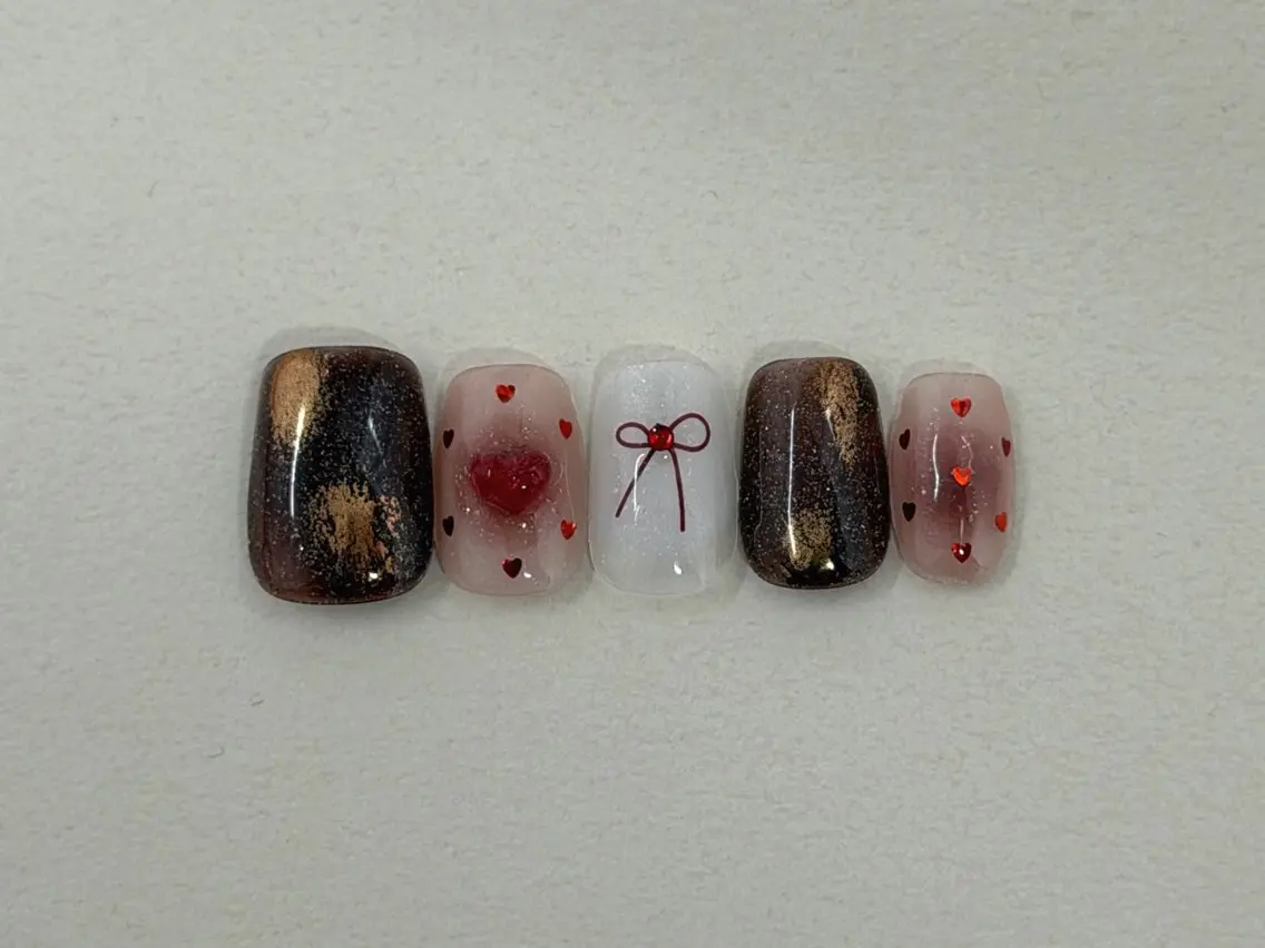 ネイル バレンタイン Nail Katoのネイルデザイン