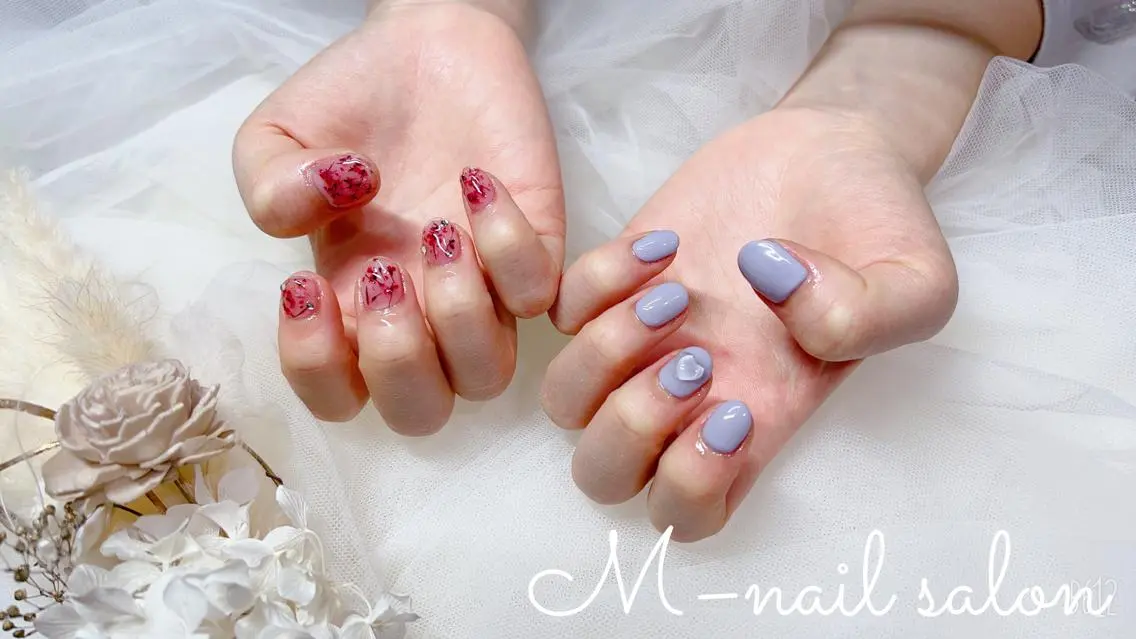 ネイル シンプルネイル M_ nail salonのネイルデザイン