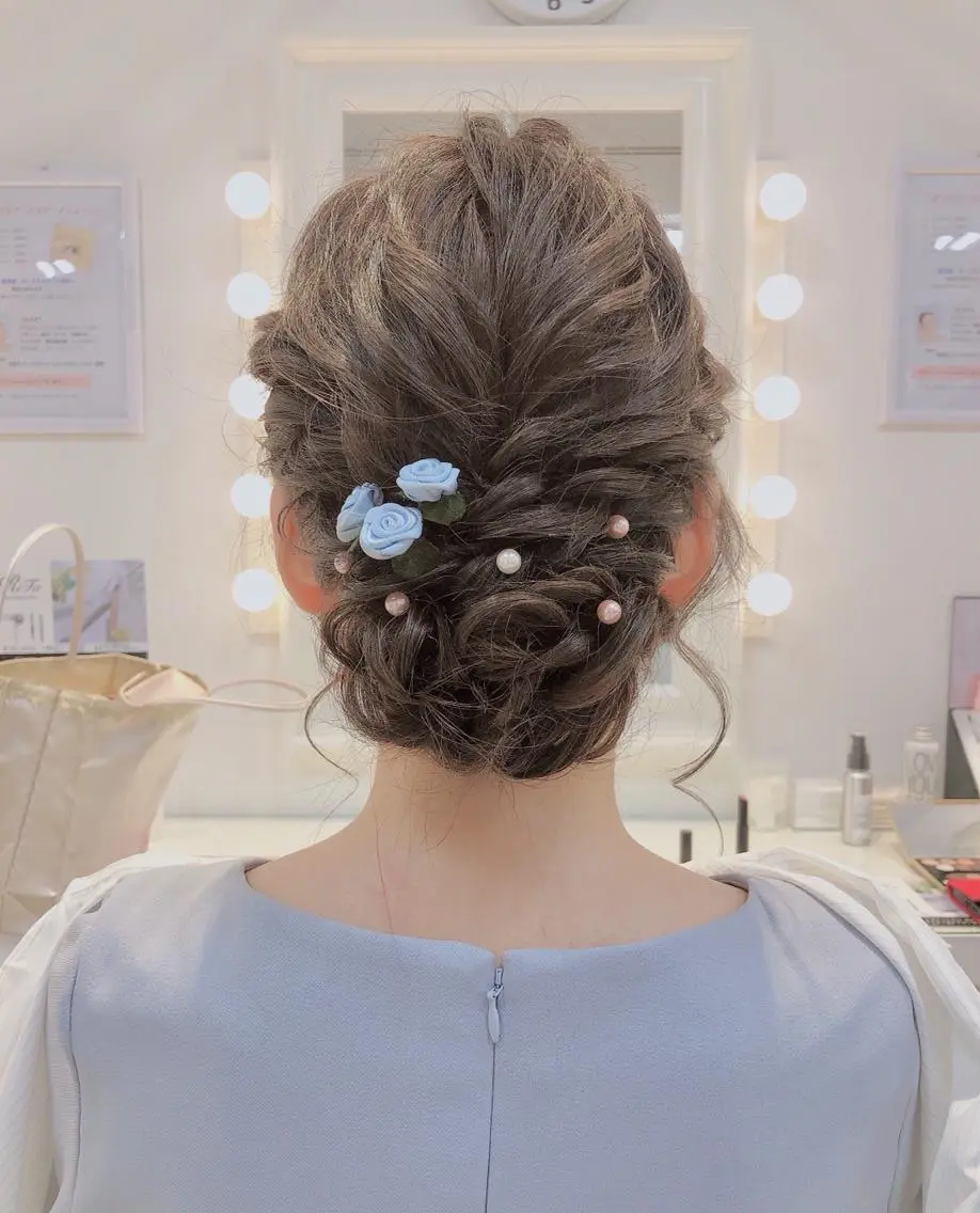 ヘアセット 早朝の営業時間外も受付可能⭐️お問い合わせください🌻の写真